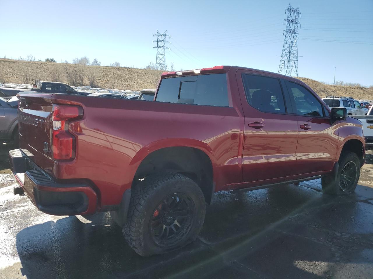 2023 CHEVROLET SILVERADO K1500 RST VIN:1GCUDEED8PZ206719