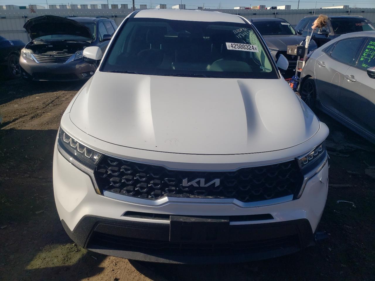 2022 KIA SORENTO LX VIN:5XYRG4LC3NG117430