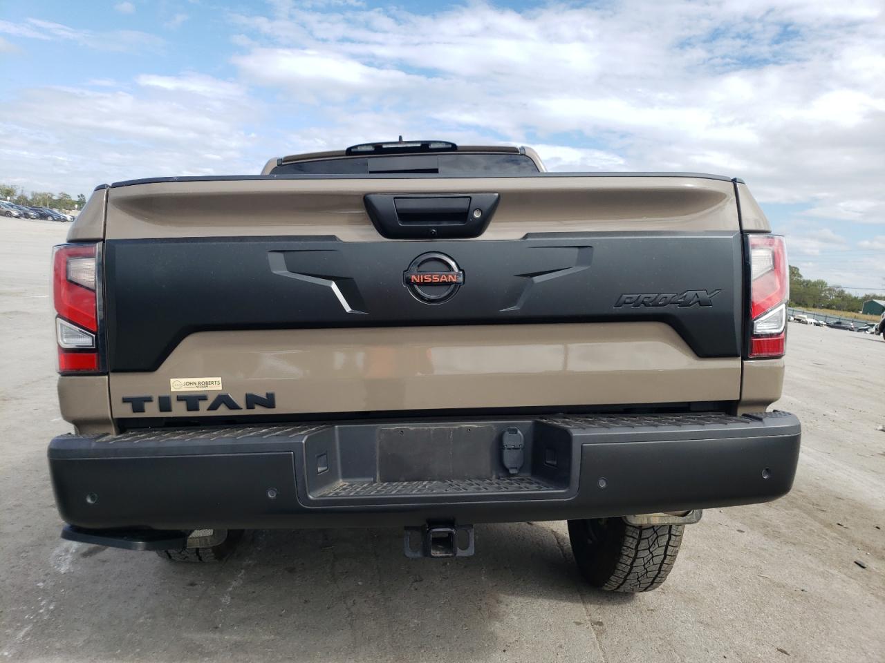 2022 NISSAN TITAN SV VIN:1N6AA1ED7NN106195