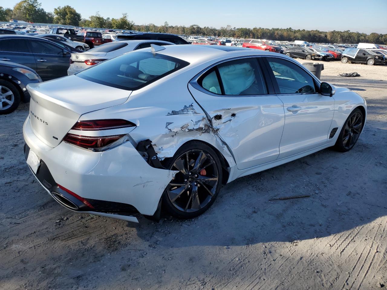 2022 GENESIS G70 BASE VIN:KMTG54TE1NU082773