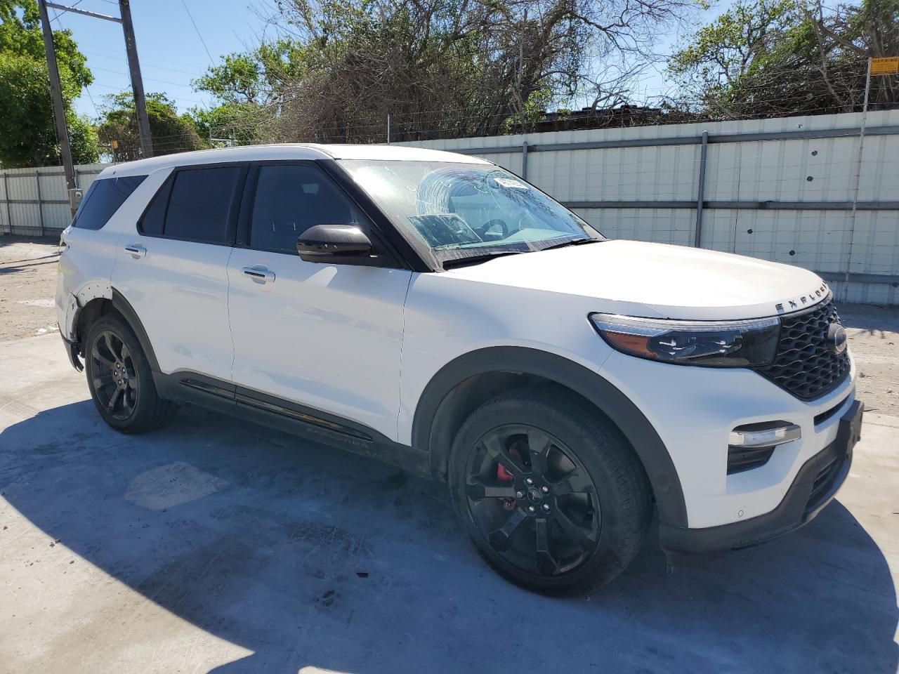 2022 FORD EXPLORER ST VIN:1FM5K8GCXNGA13301