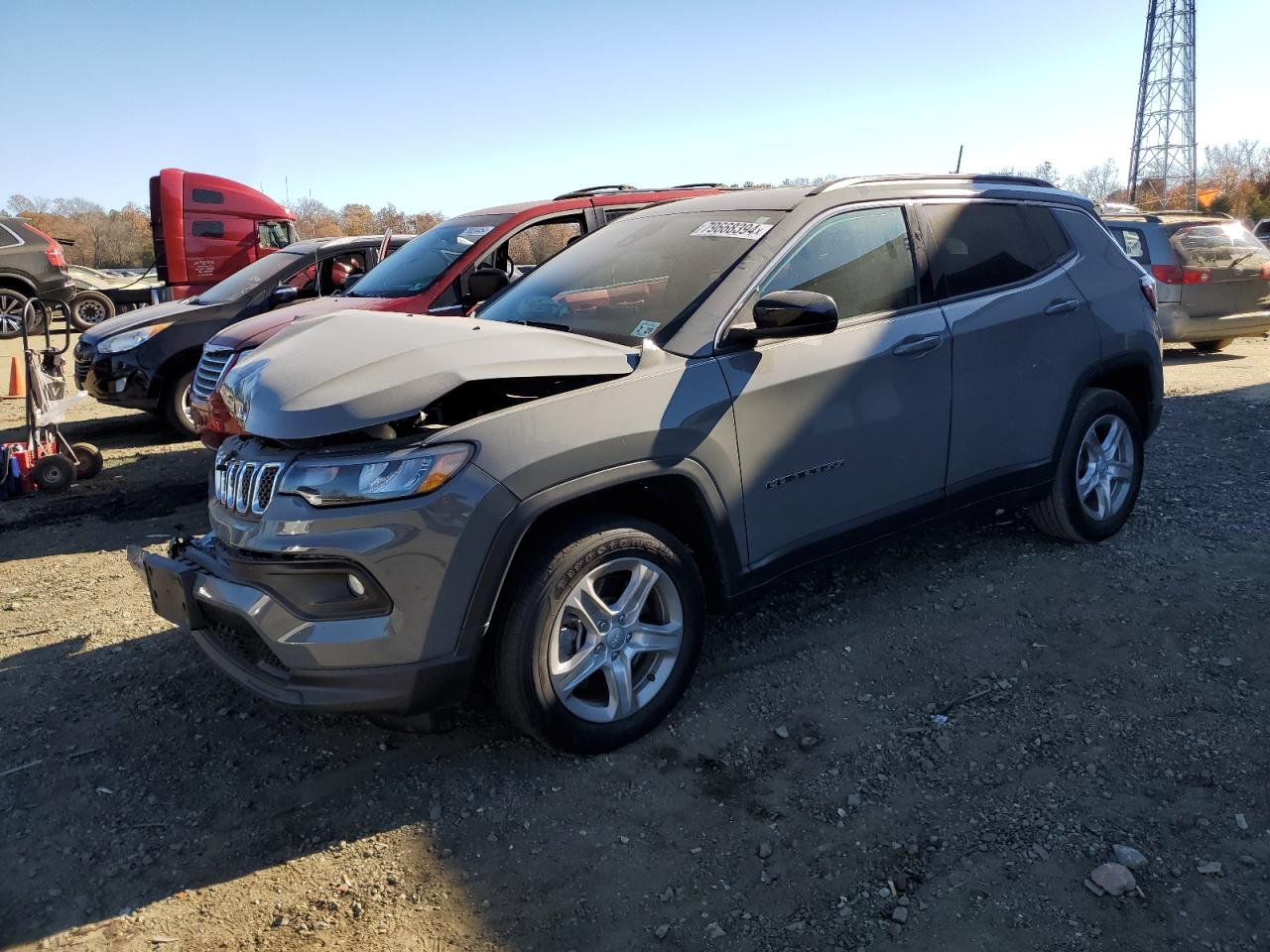 2024 JEEP COMPASS LATITUDE VIN:3C4NJDBN2RT585120