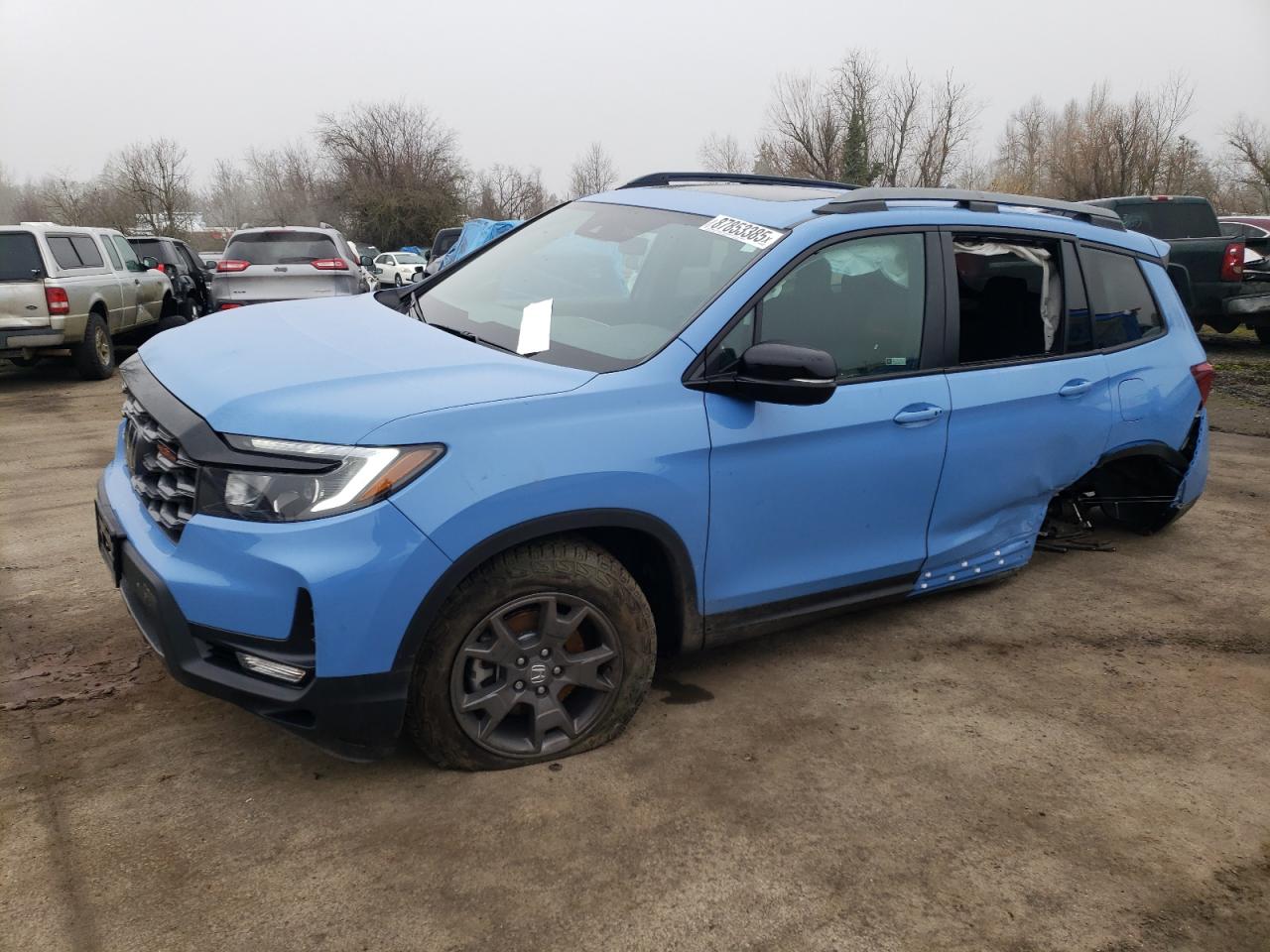 2024 HONDA PASSPORT TRAIL SPORT VIN:5FNYF8H65RB013169