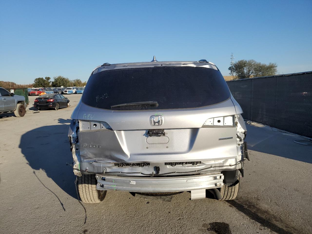 2022 HONDA PILOT SE VIN:5FNYF5H2XNB034895