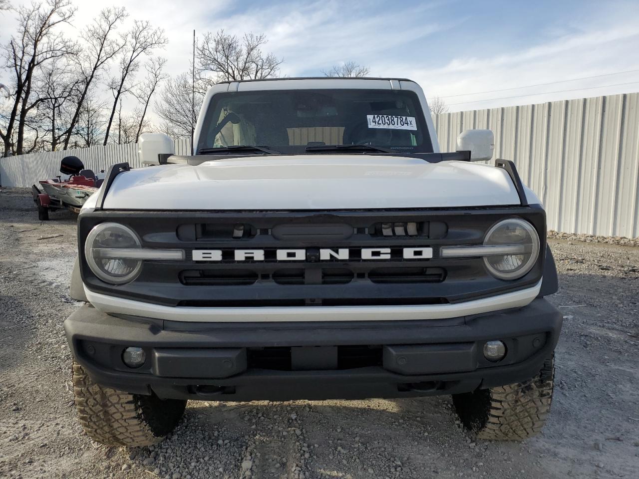 2022 FORD BRONCO BASE VIN:1FMEE5DP2NLB60166