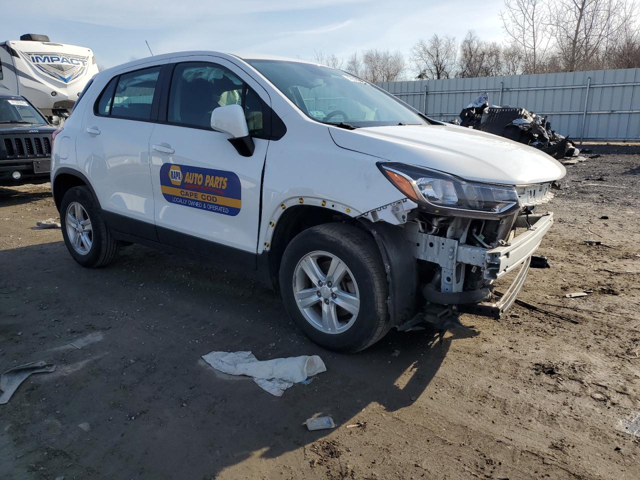 2022 CHEVROLET TRAX LS VIN:KL7CJNSM9NB504966