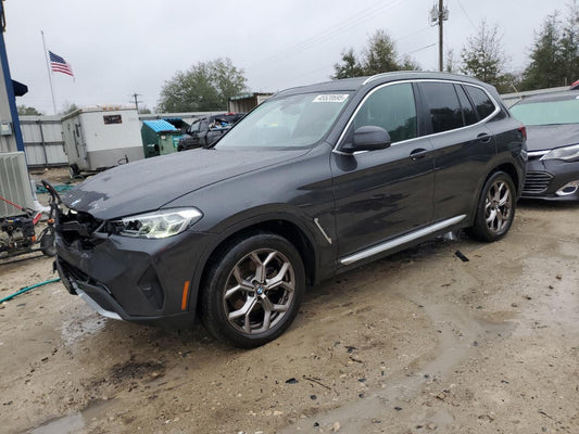 2022 BMW X3 SDRIVE30I VIN:5UX43DP01N9M96546