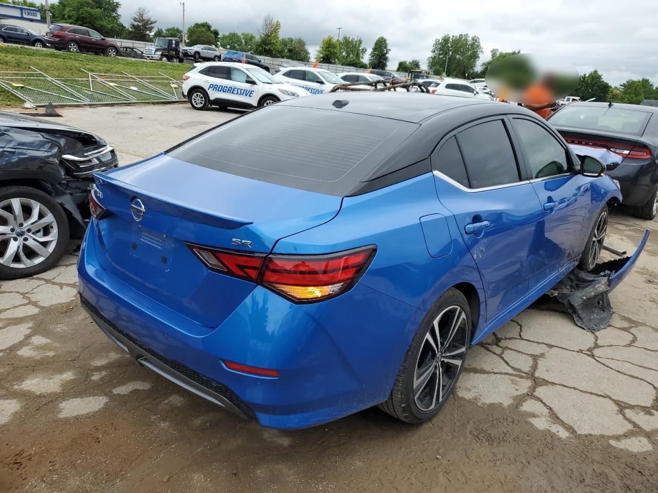 2022 NISSAN SENTRA SR VIN:3N1AB8DV5NY299519