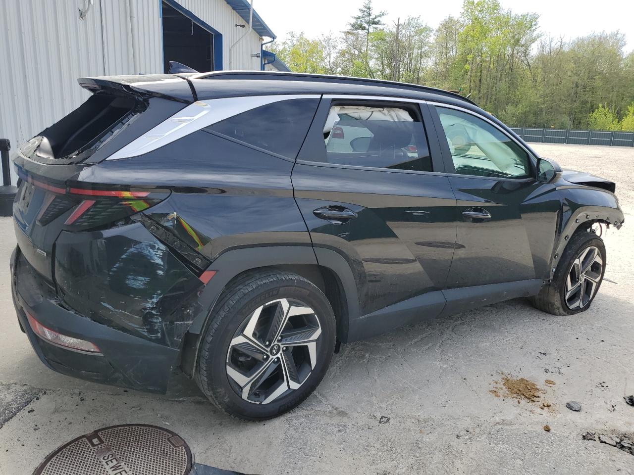 2022 HYUNDAI TUCSON SEL VIN:5NMJFCAE4NH083213