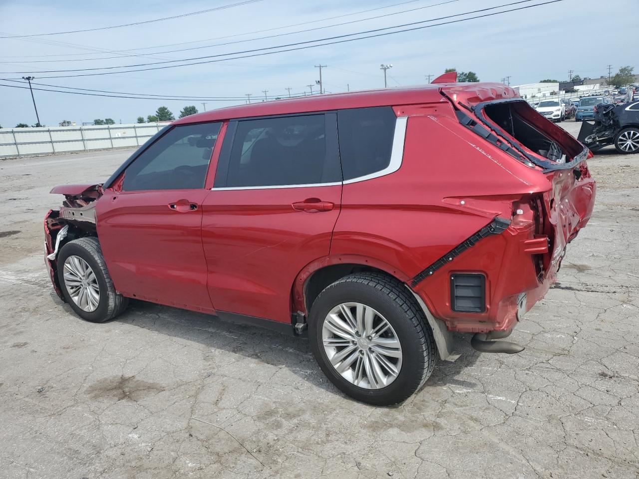 2023 MITSUBISHI OUTLANDER ES VIN:JA4J4TA80PZ015645