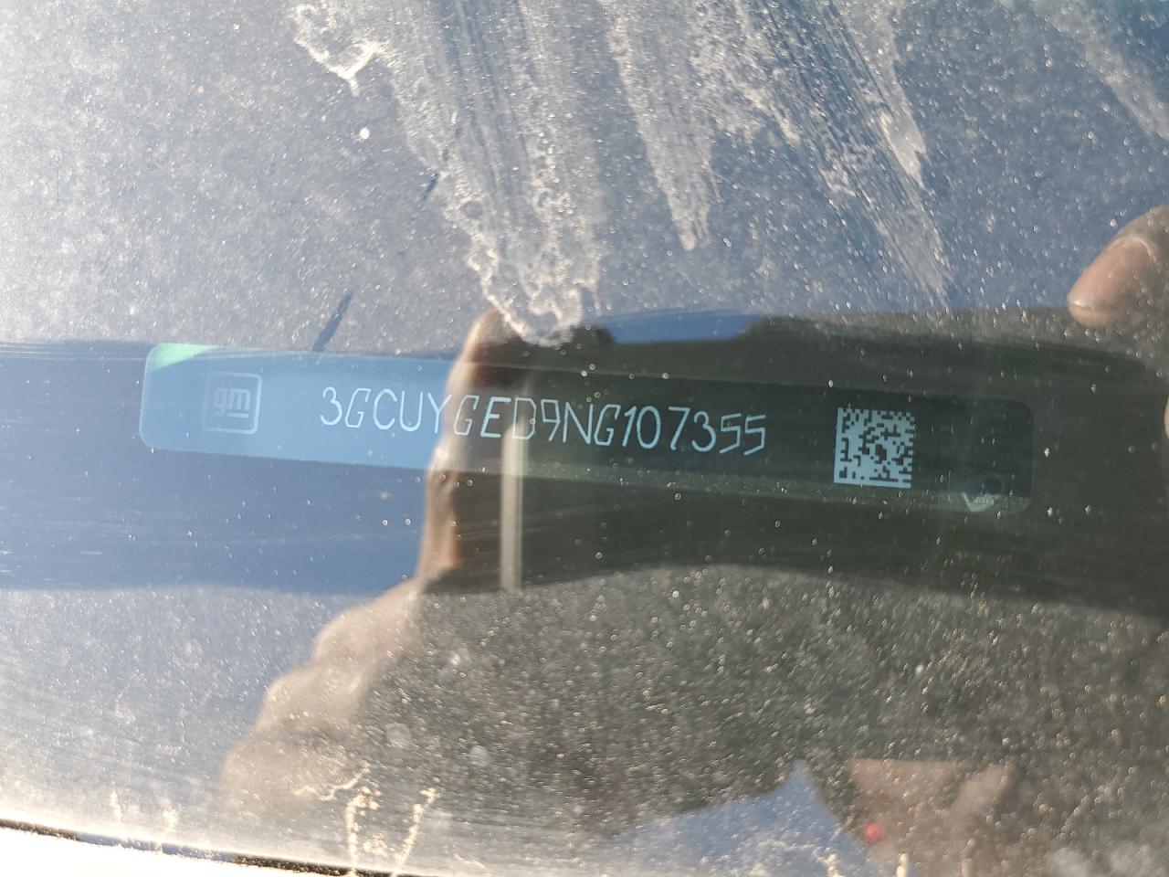 2022 CHEVROLET SILVERADO LTD K1500 LTZ VIN:3GCUYGED9NG107355