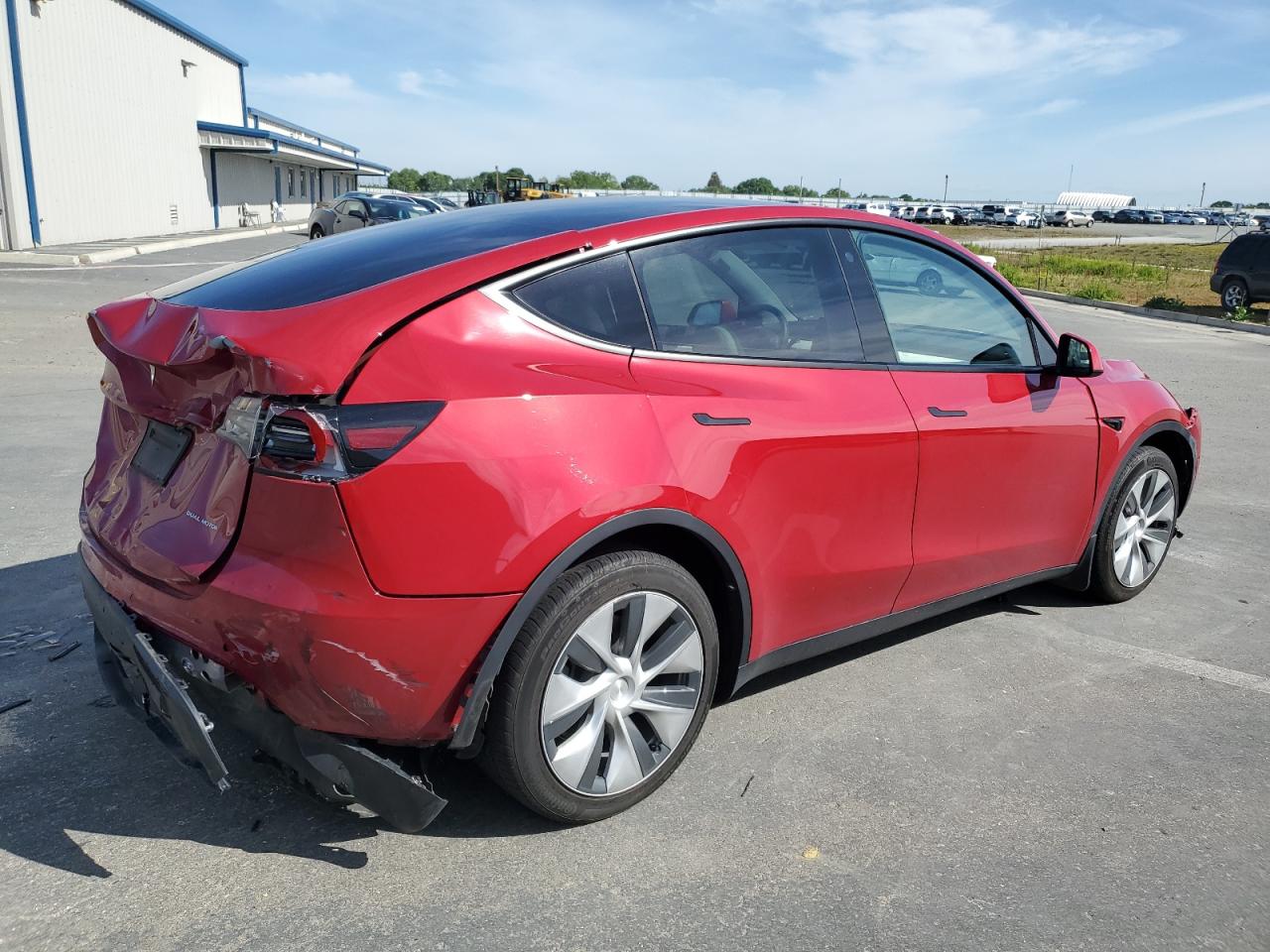 2022 TESLA MODEL Y  VIN:7SAYGDEE3NF401984