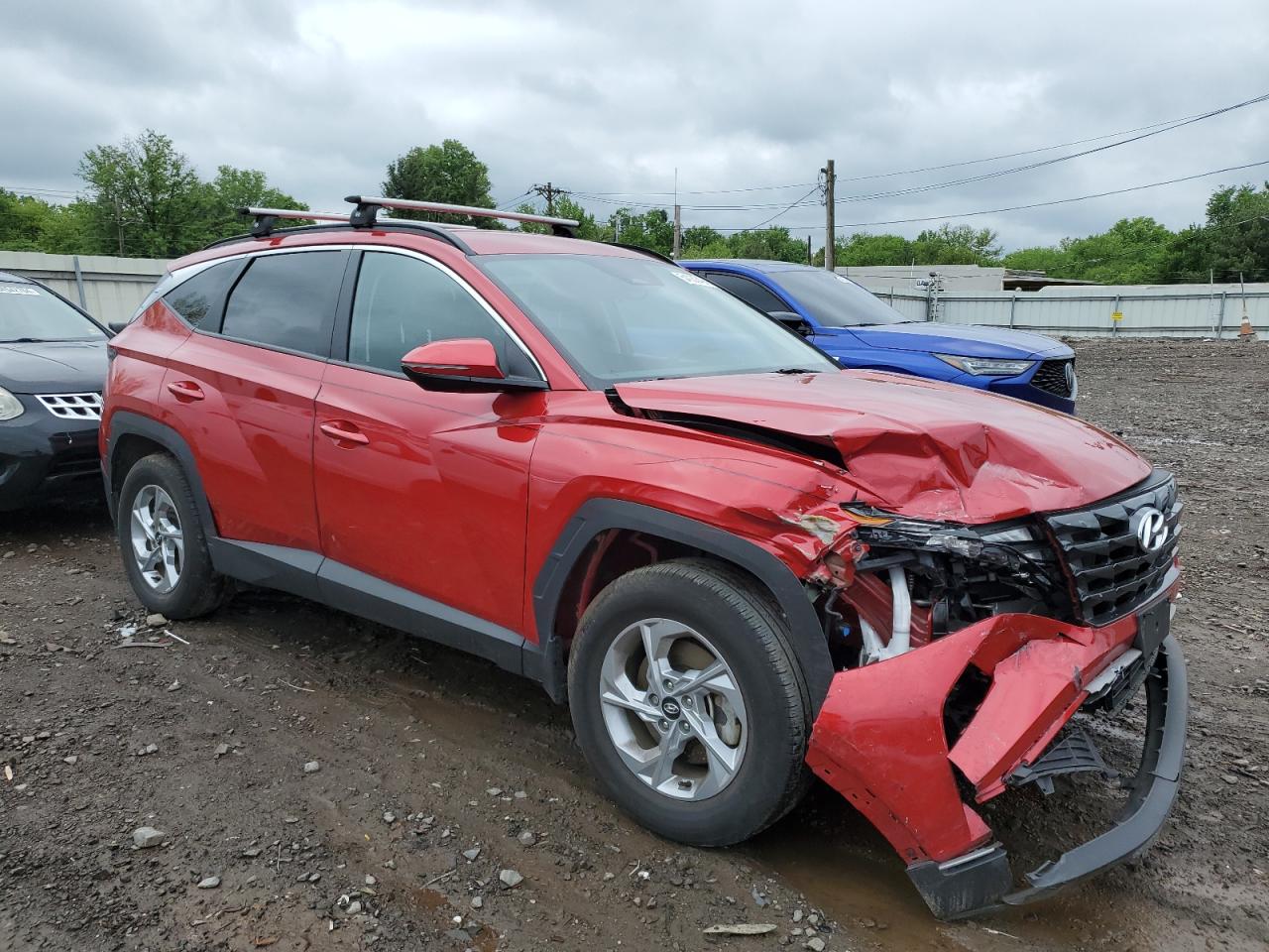 2022 HYUNDAI TUCSON SEL VIN:5NMJBCAE8NH125524