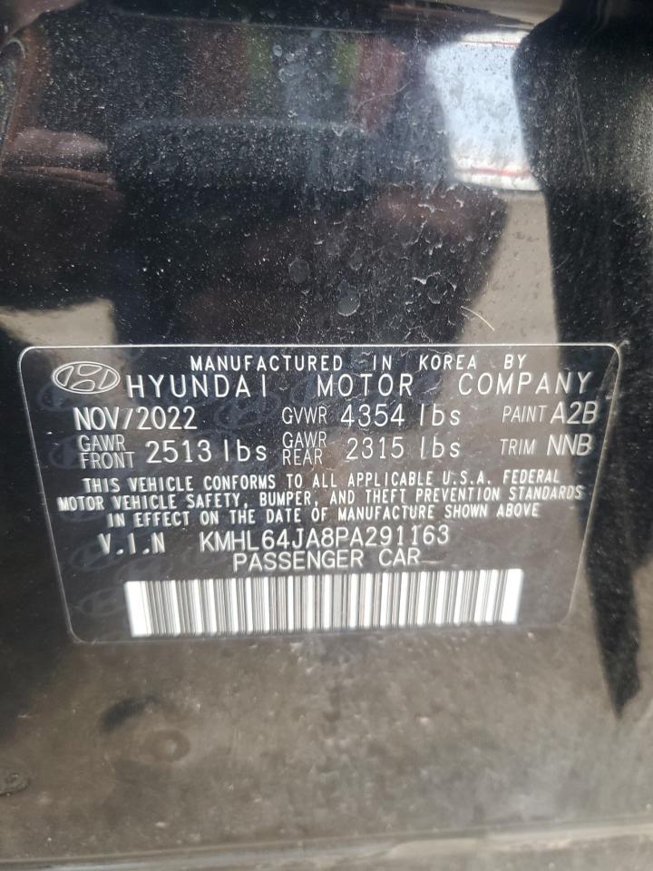 2023 HYUNDAI SONATA SEL VIN:KMHL64JA8PA291163