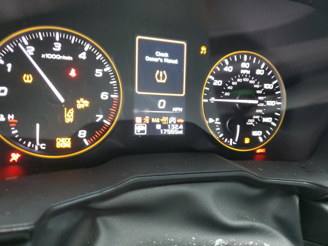 2023 SUBARU OUTBACK WILDERNESS VIN:4S4BTGUD7P3163738