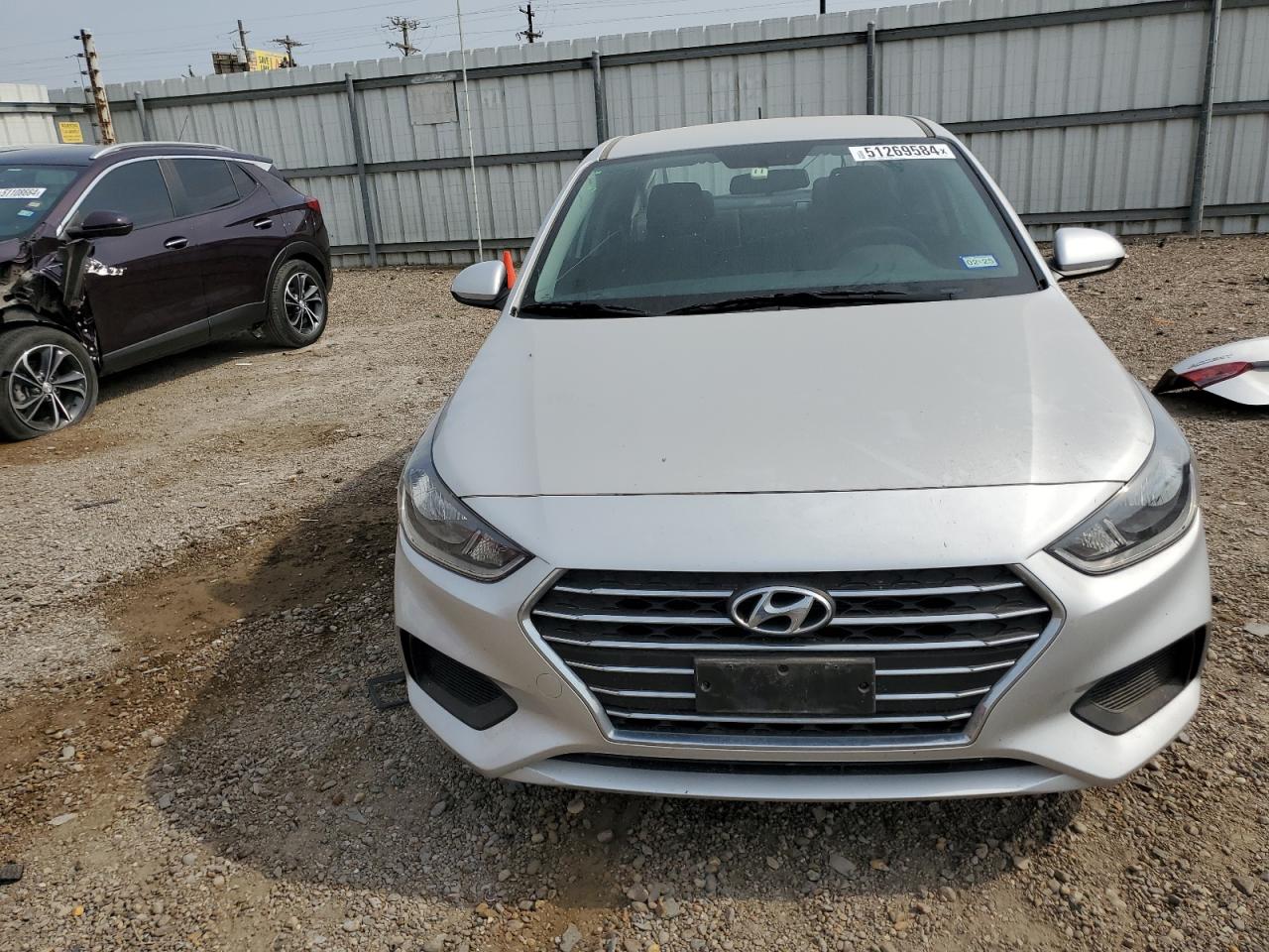 2022 HYUNDAI ACCENT SE VIN:3KPC24A64NE165274