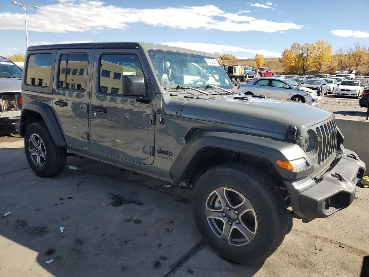 2022 JEEP WRANGLER UNLIMITED SPORT VIN:1C4HJXDG3NW165125