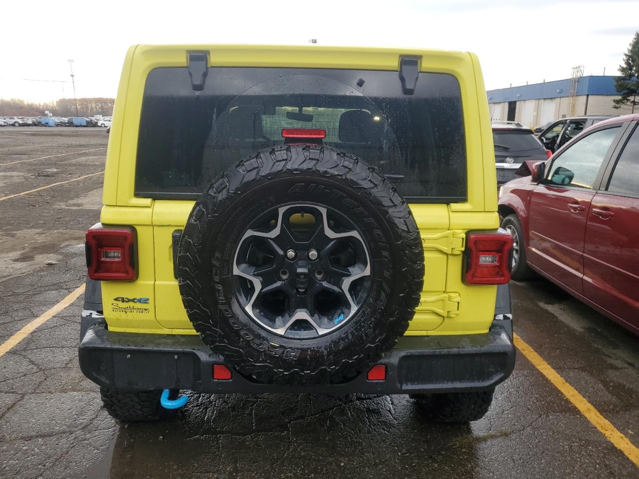 2022 JEEP WRANGLER UNLIMITED RUBICON 4XE VIN:1C4JJXR62NW230466