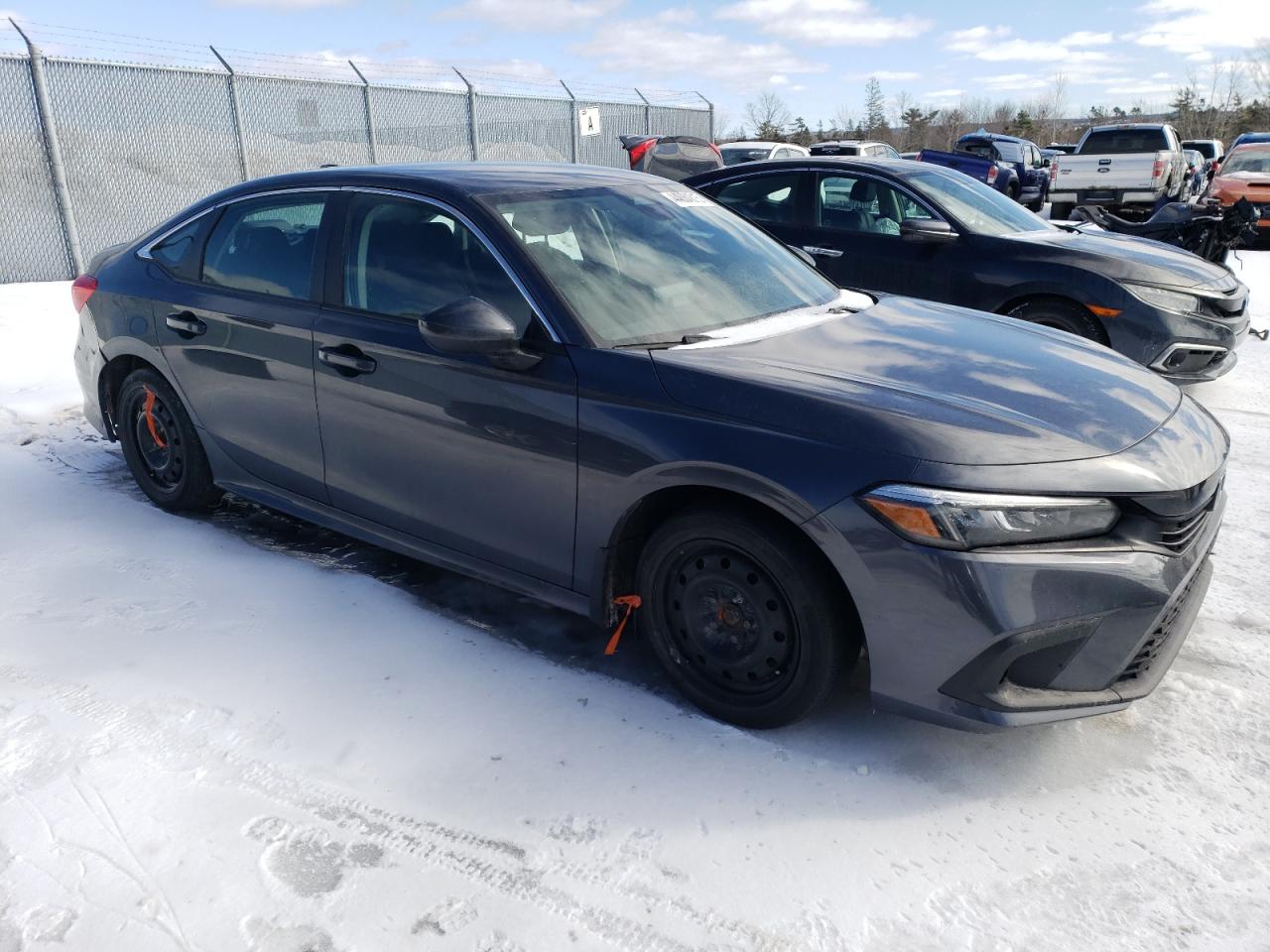 2022 HONDA CIVIC LX VIN:2HGFE2F23NH104678