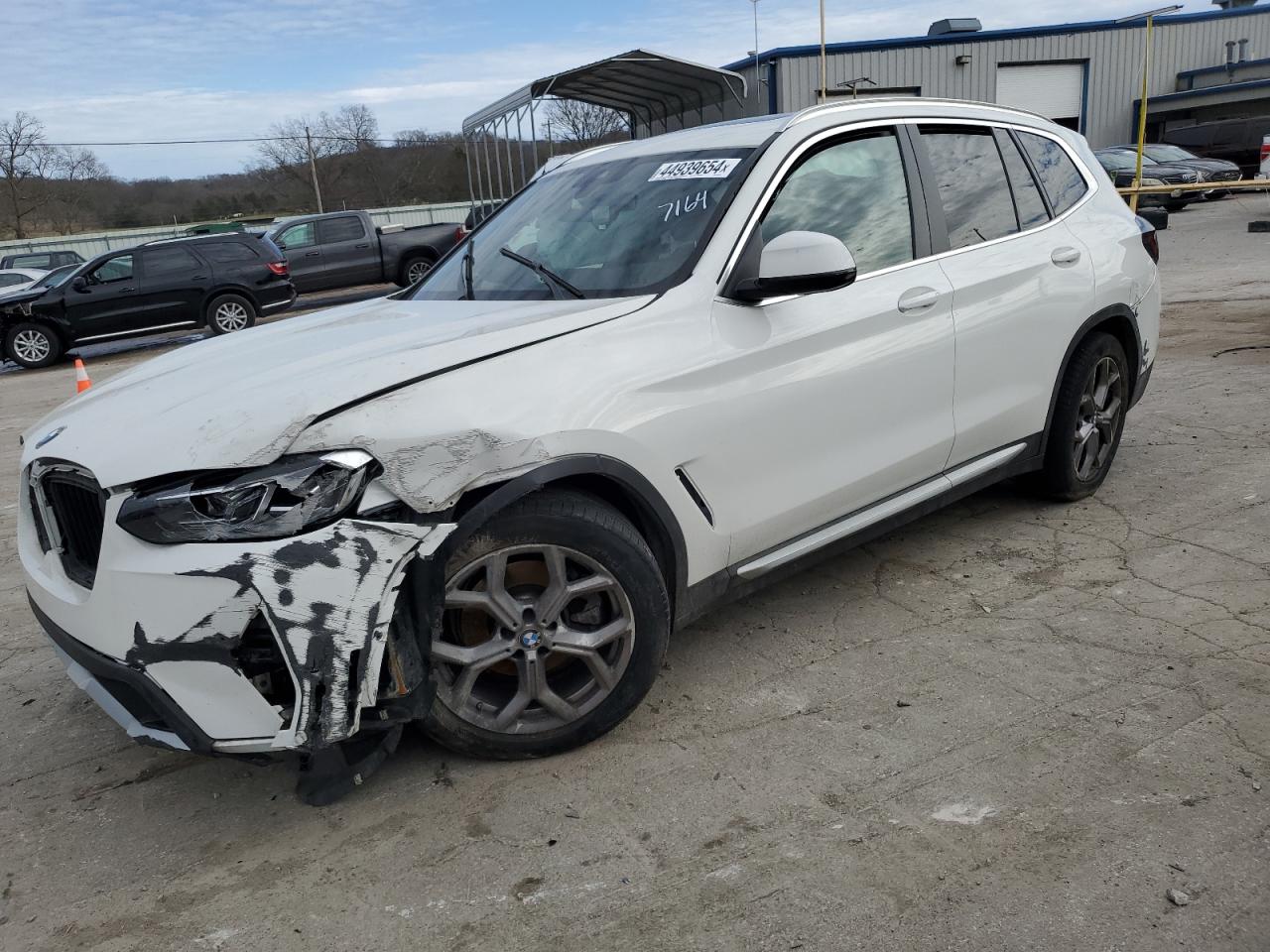 2022 BMW X3 SDRIVE30I VIN:5UX43DP02N9N47164