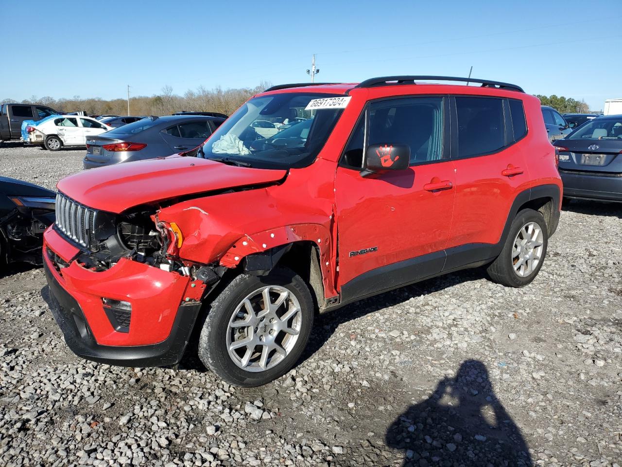 2022 JEEP RENEGADE LATITUDE VIN:ZACNJDB11NPN47969