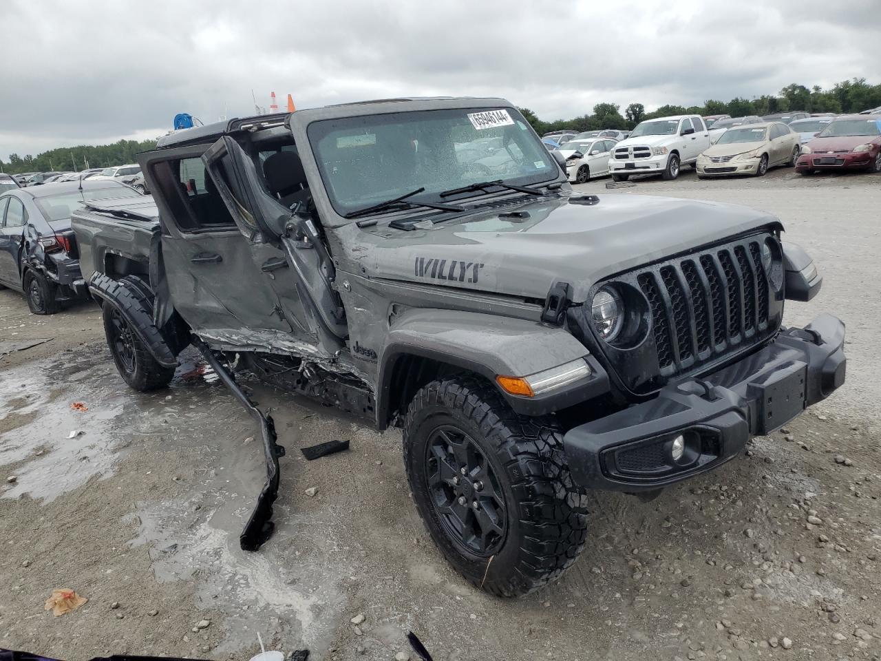 2022 JEEP GLADIATOR SPORT VIN:1C6HJTAG8NL174649