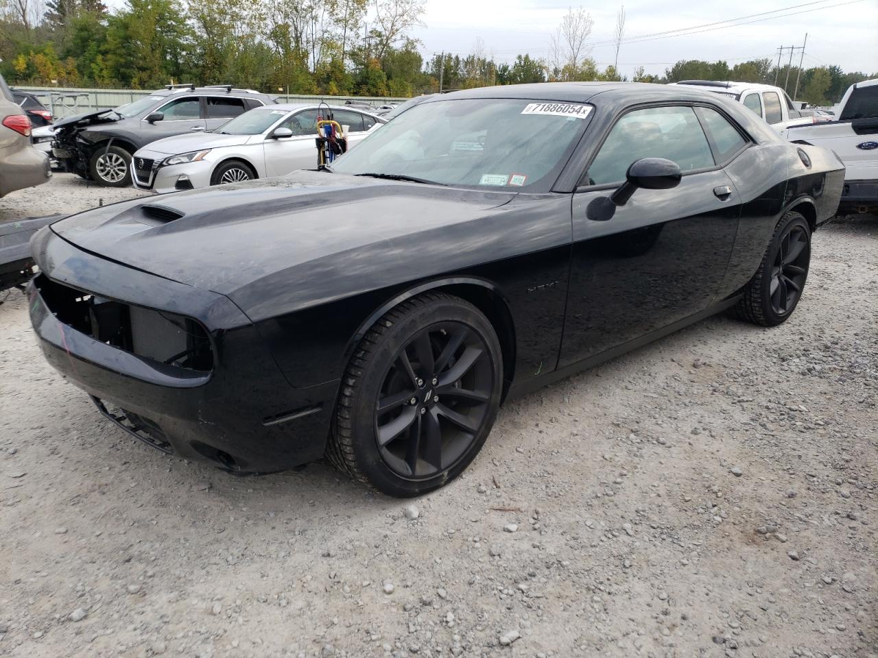 2022 DODGE CHALLENGER R/T VIN:2C3CDZBT2NH193952