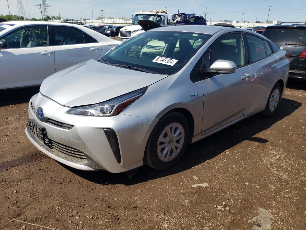 2022 TOYOTA PRIUS NIGHT SHADE VIN:JTDKAMFU0N3168900