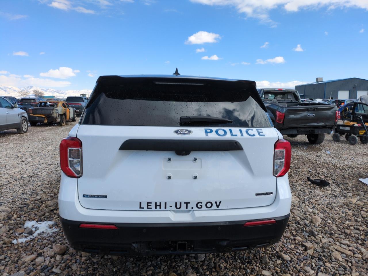 2022 FORD EXPLORER POLICE INTERCEPTOR VIN:1FM5K8AC8NGC05986