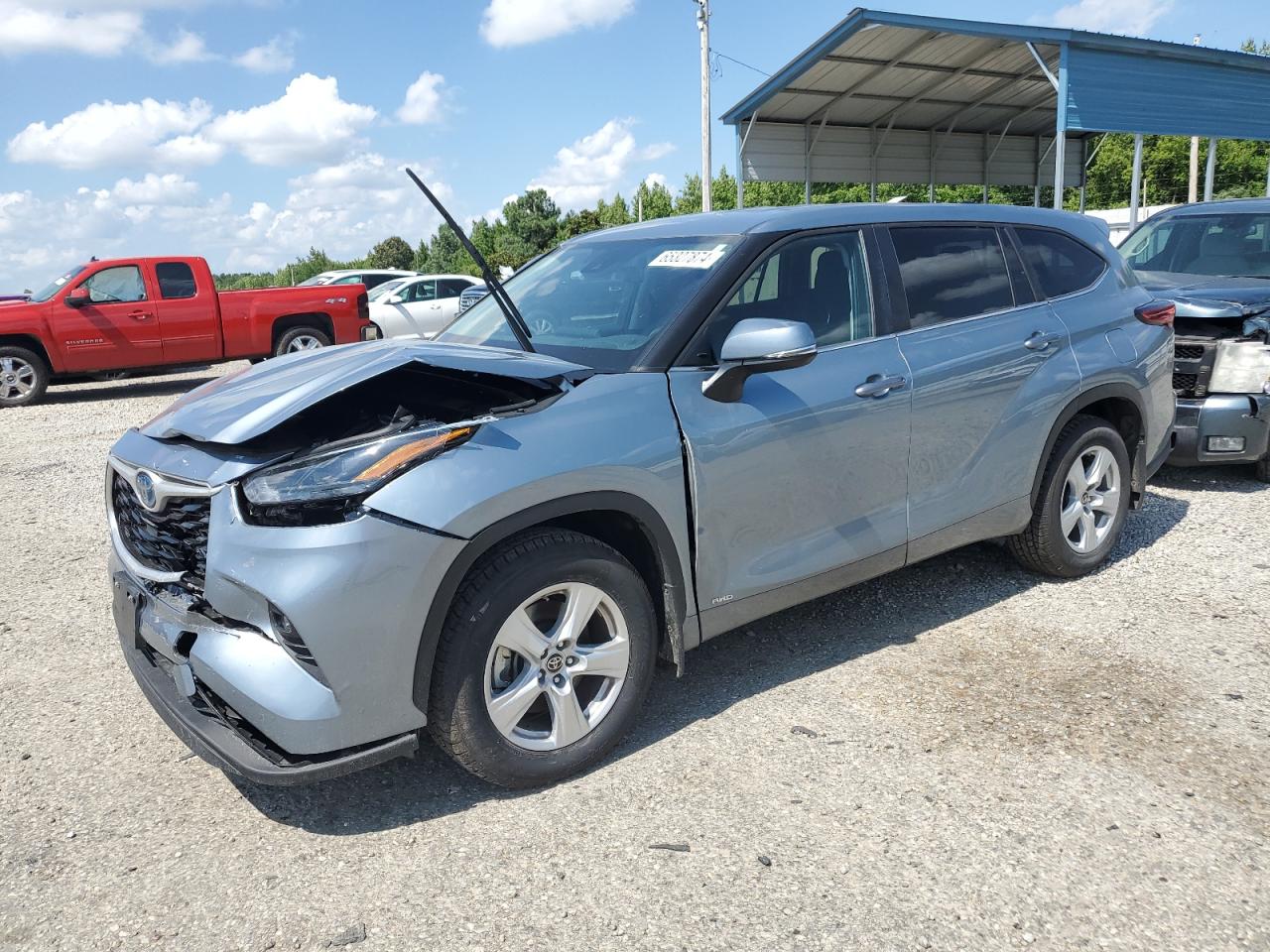 2023 TOYOTA HIGHLANDER HYBRID LE VIN:5TDBBRCH3PS128250