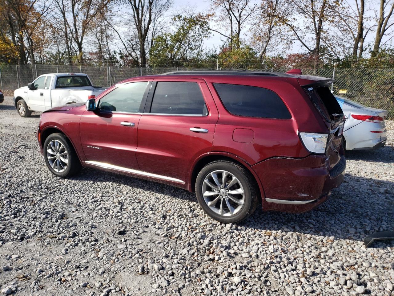 2022 DODGE DURANGO CITADEL VIN:1C4RDJEG7NC134758