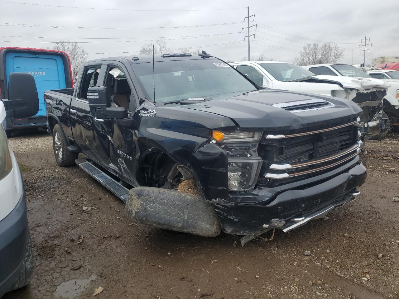 2022 CHEVROLET SILVERADO K2500 HIGH COUNTRY VIN:2GC4YREY1N1242952
