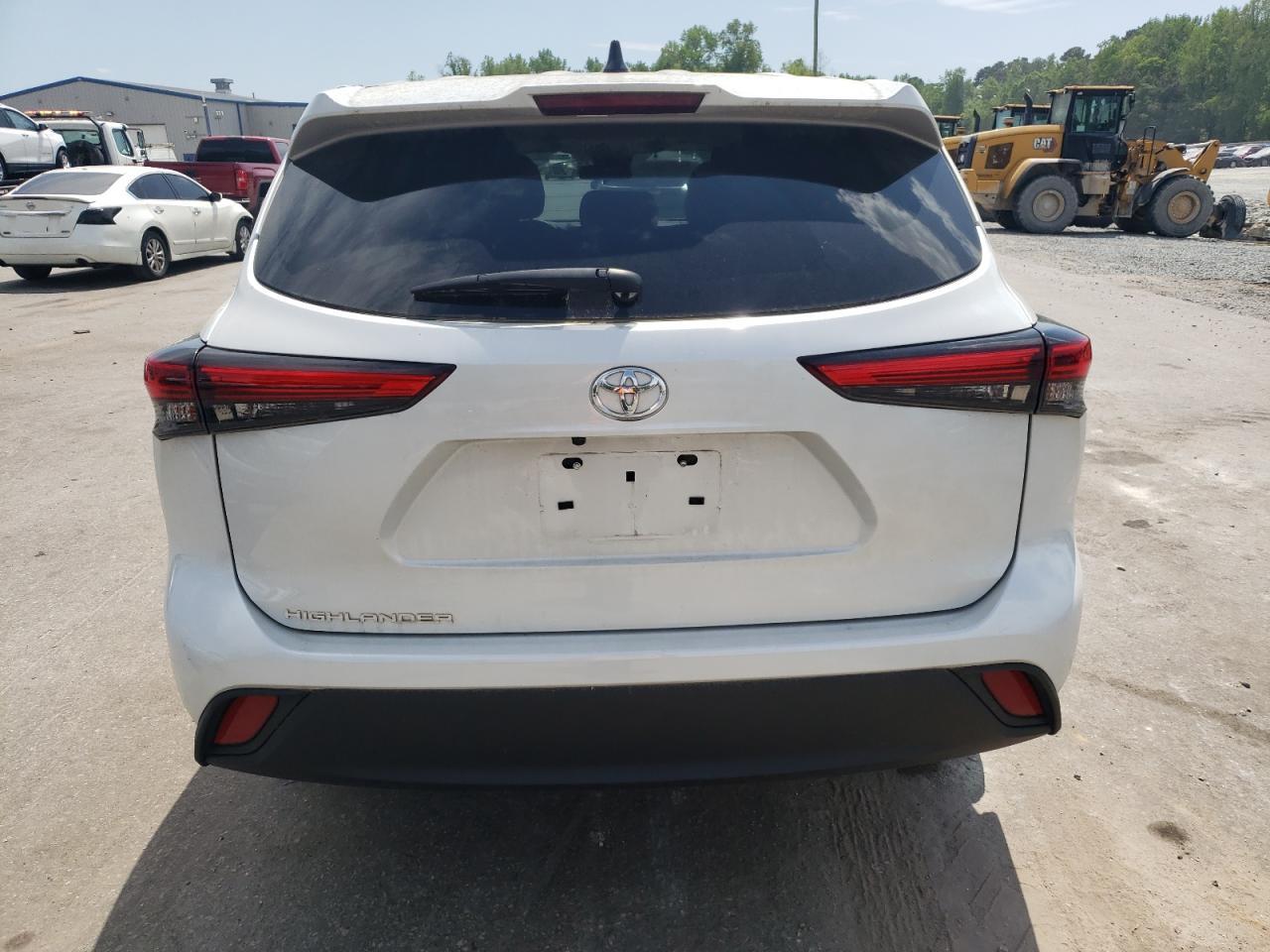 2022 TOYOTA HIGHLANDER L VIN:5TDCZRAH2NS555774