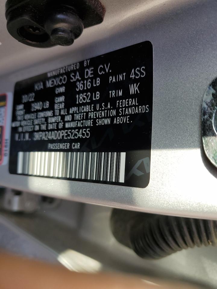 2023 KIA RIO LX VIN:3KPA24AD0PE525455