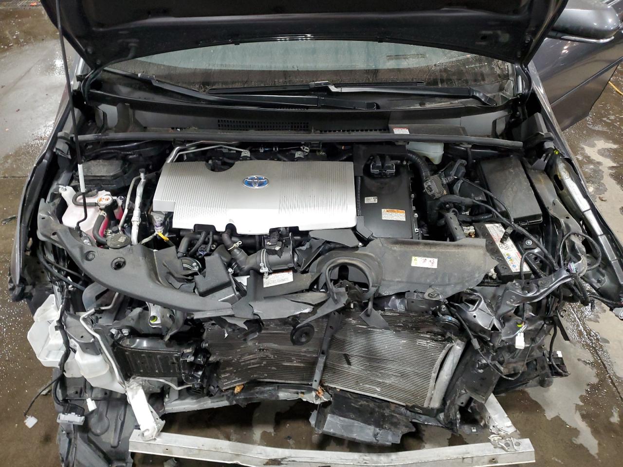 2022 TOYOTA PRIUS NIGHT SHADE VIN:JTDKAMFU1N3167173