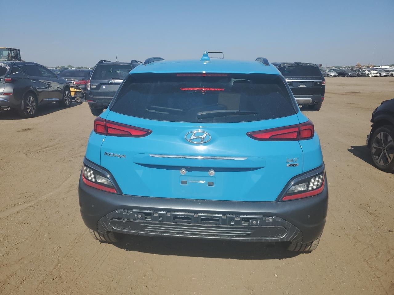 2022 HYUNDAI KONA LIMITED VIN:KM8K5CA31NU856519