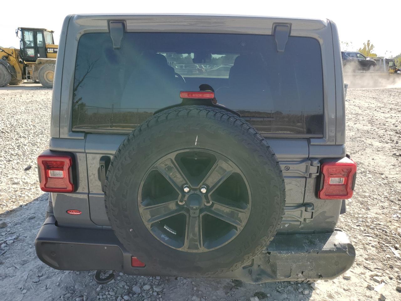 2022 JEEP WRANGLER UNLIMITED SAHARA VIN:1C4HJXEN7NW232676