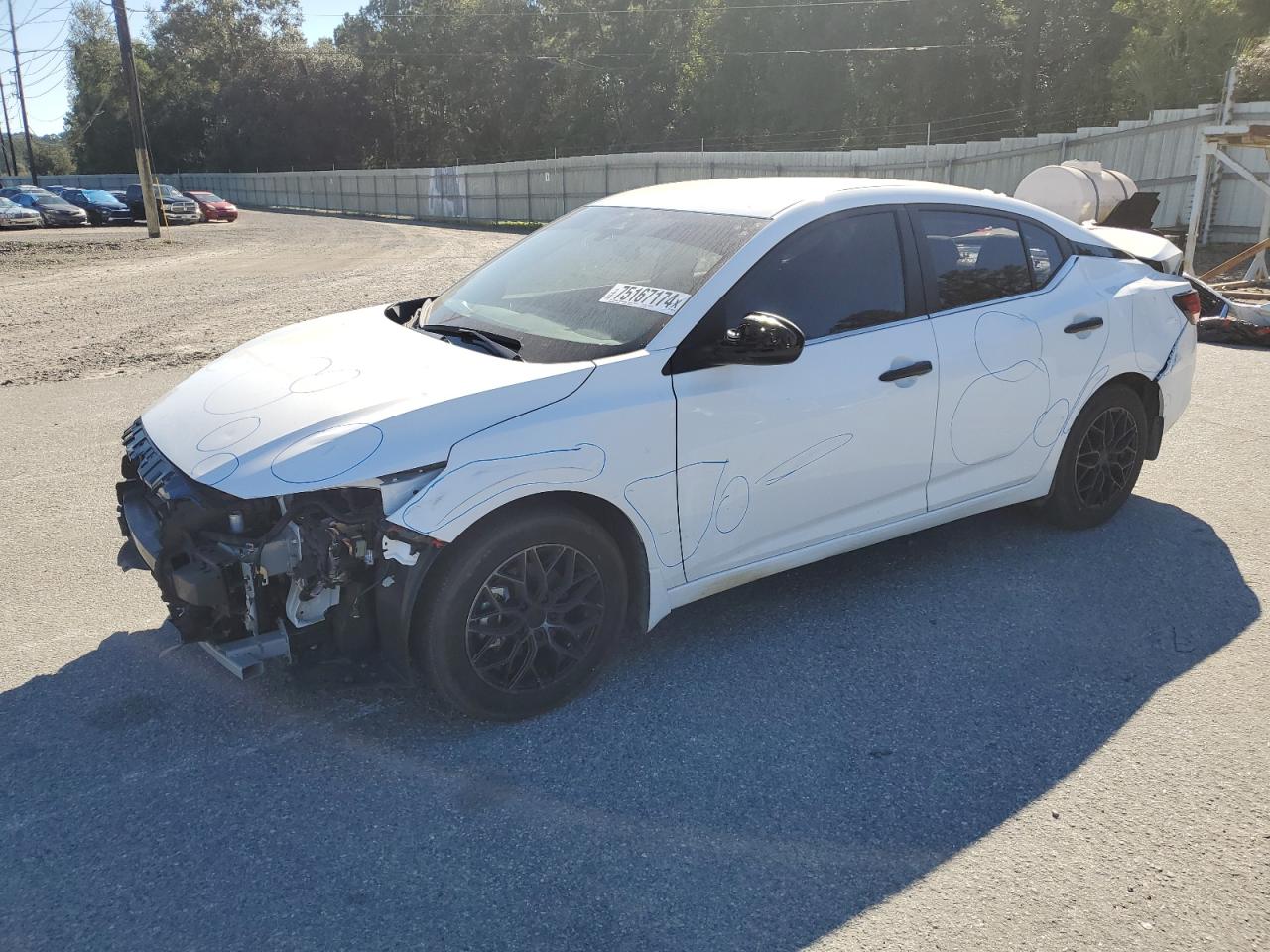 2024 NISSAN SENTRA S VIN:3N1AB8BV1RY210568