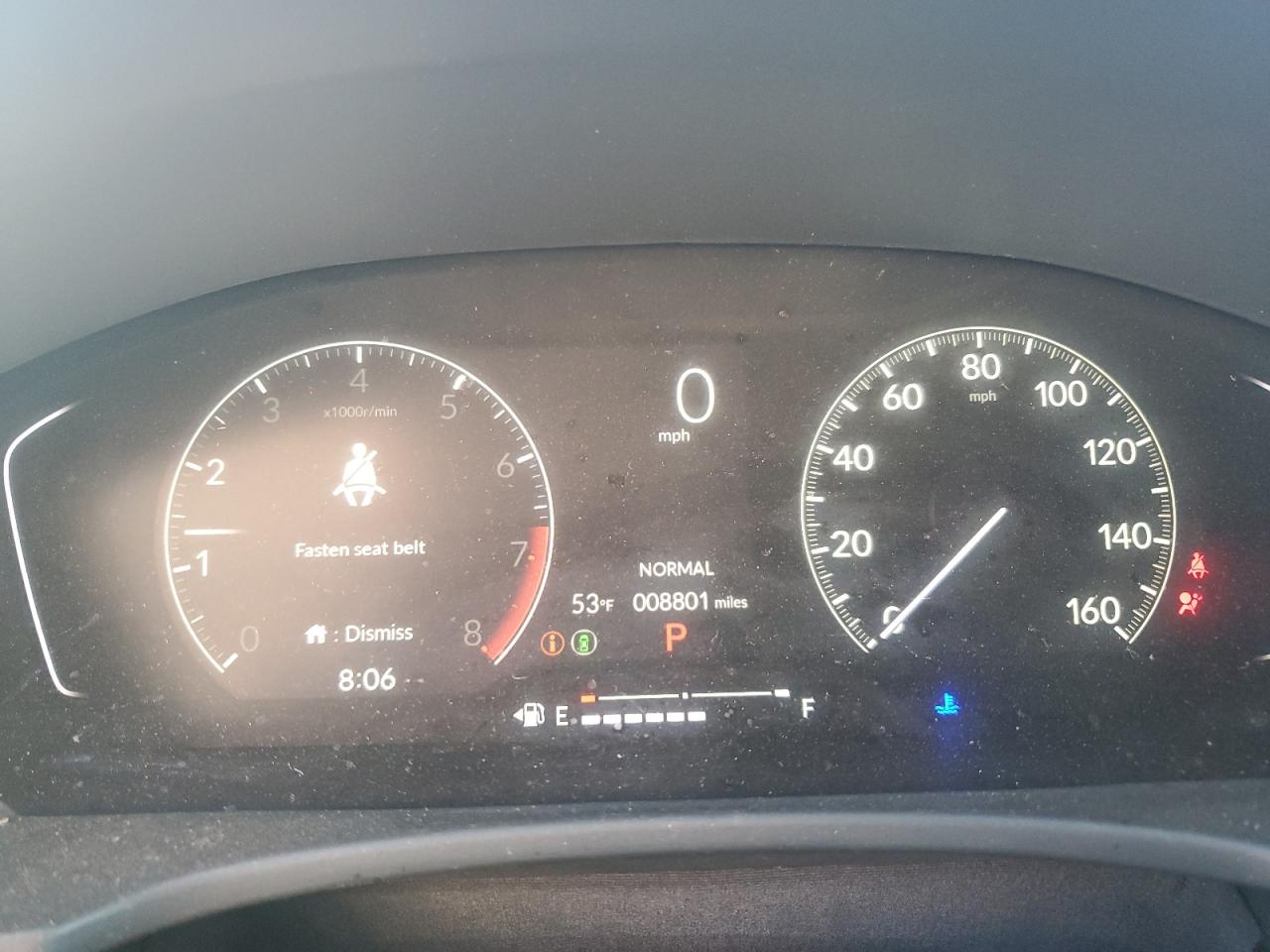 2024 HONDA CIVIC SPORT VIN:2HGFE2F59RH532433