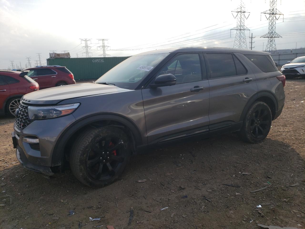 2022 FORD EXPLORER ST VIN:1FM5K8GC9NGA23026