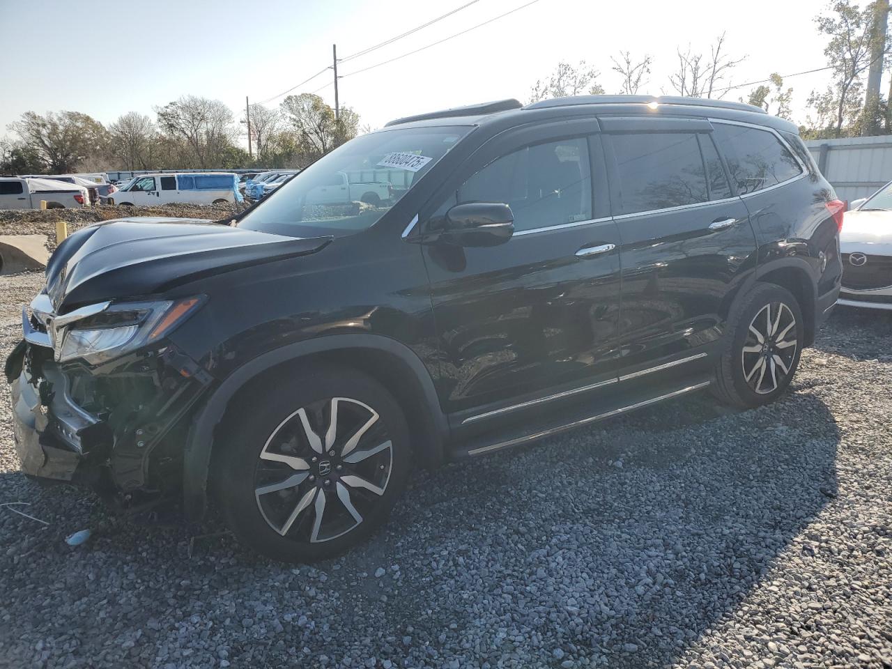 2022 HONDA PILOT ELITE VIN:5FNYF6H08NB042871