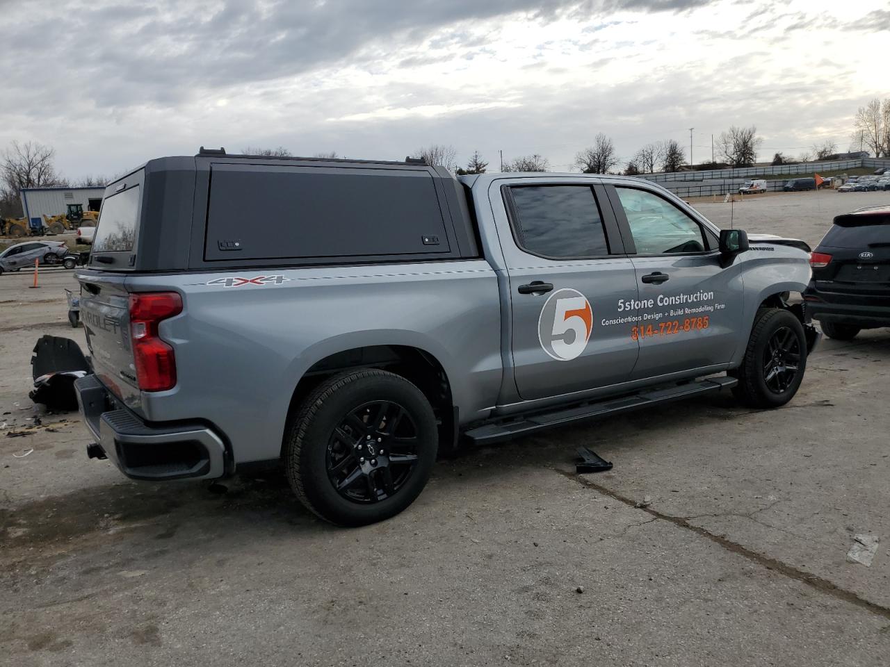 2023 CHEVROLET SILVERADO K1500 CUSTOM VIN:1GCPDBEK3PZ142177