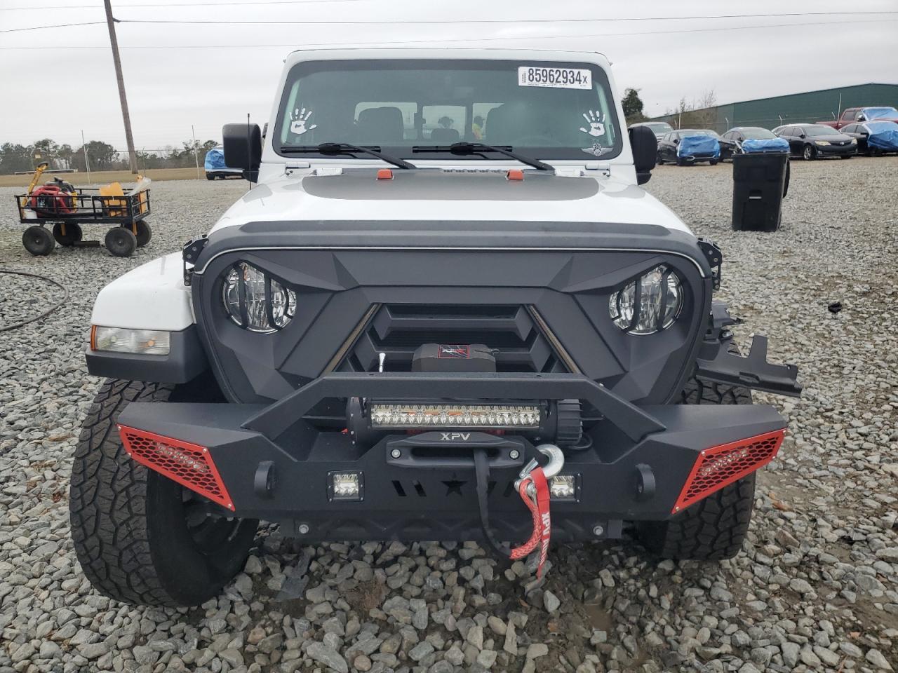 2022 JEEP GLADIATOR OVERLAND VIN:1C6HJTFG5NL152231