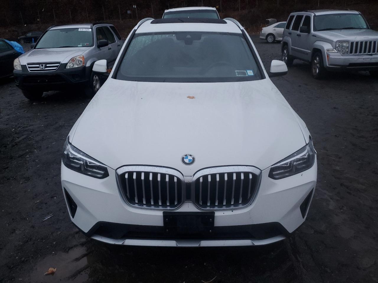 2022 BMW X3 XDRIVE30I VIN:5UX53DP04N9K12380