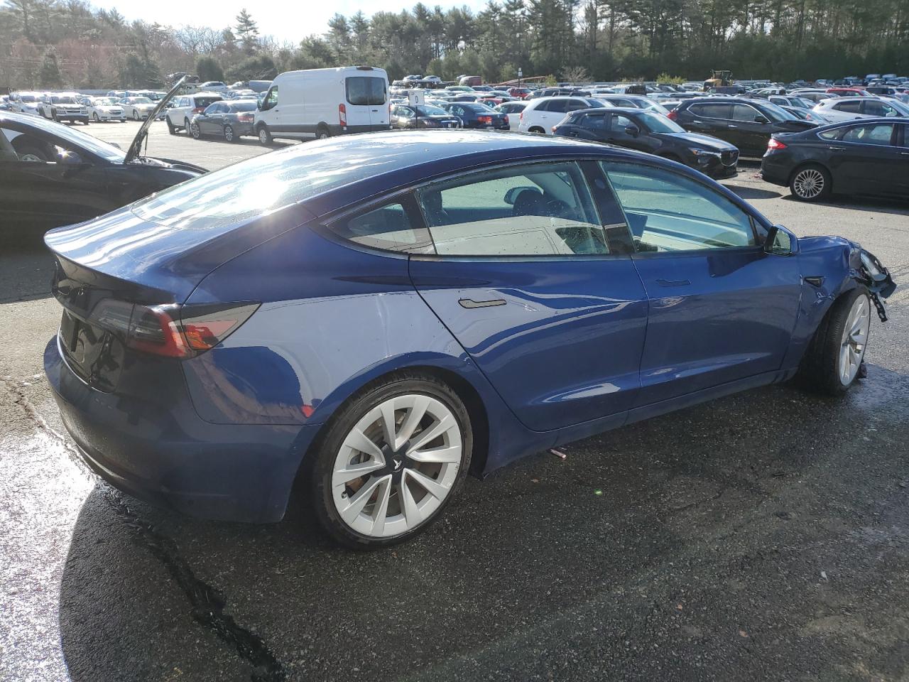 2022 TESLA MODEL 3  VIN:5YJ3E1EA1NF288710