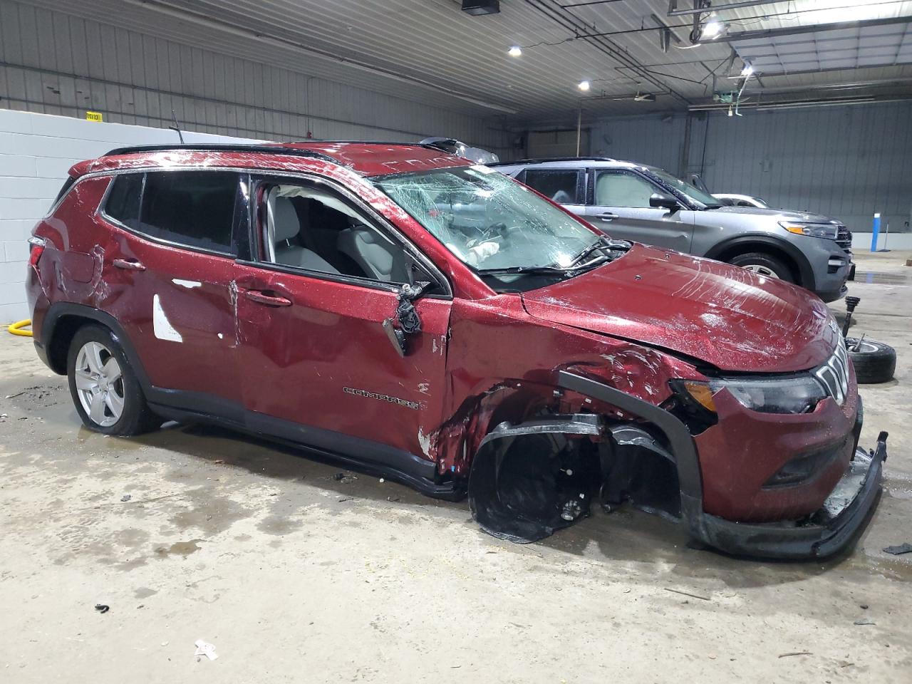 2022 JEEP COMPASS LATITUDE VIN:3C4NJDBB4NT153516