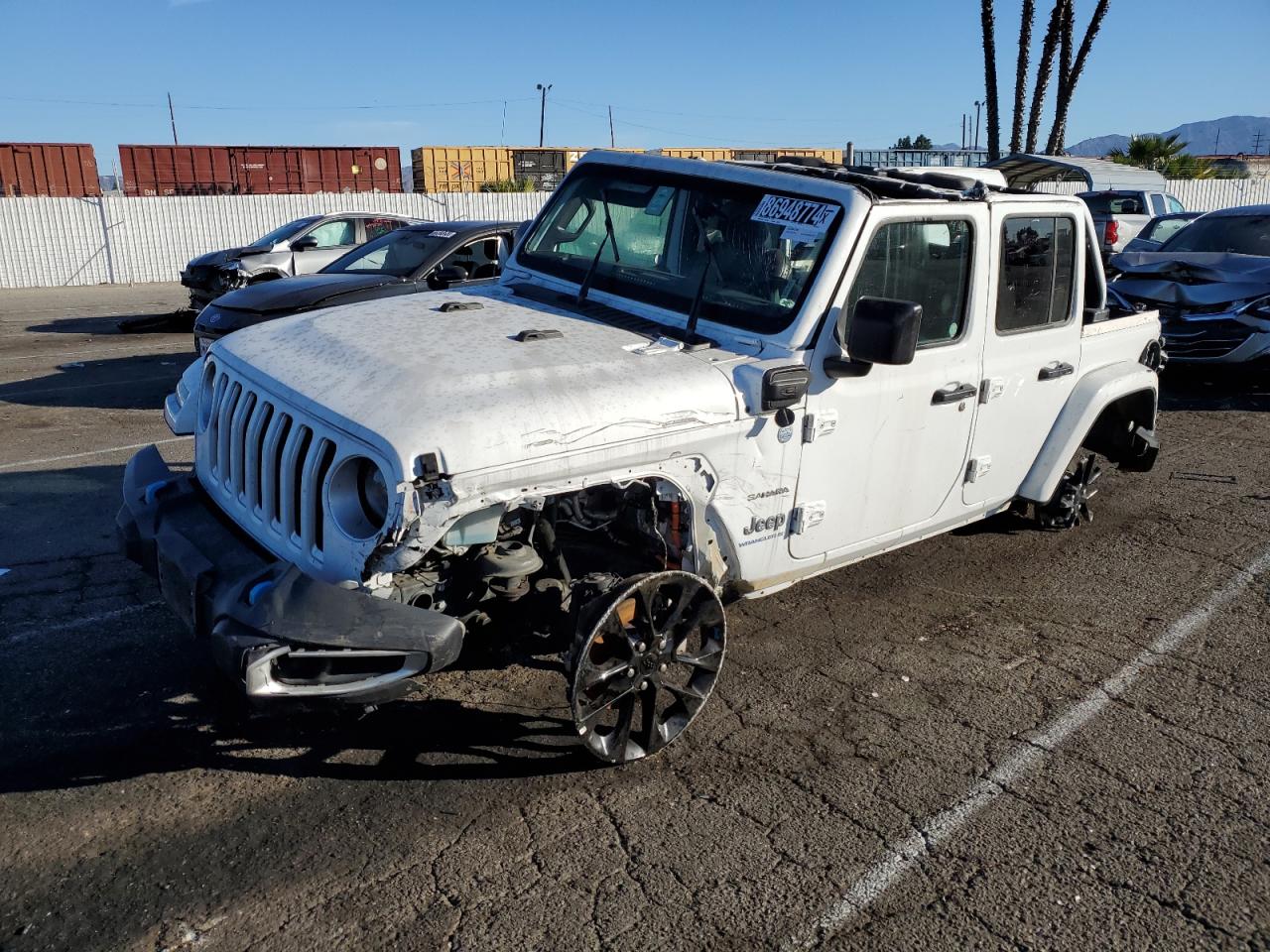 2023 JEEP WRANGLER SAHARA 4XE VIN:1C4JJXP63PW699118
