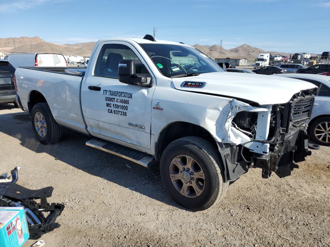 2023 RAM 3500 BIG HORN VIN:3C63R3BL7PG602239