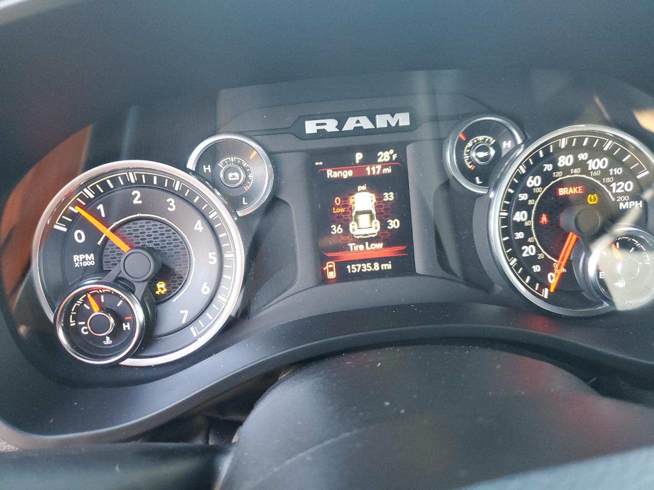 2024 RAM 1500 TRADESMAN VIN:1C6RREGG6RN100334