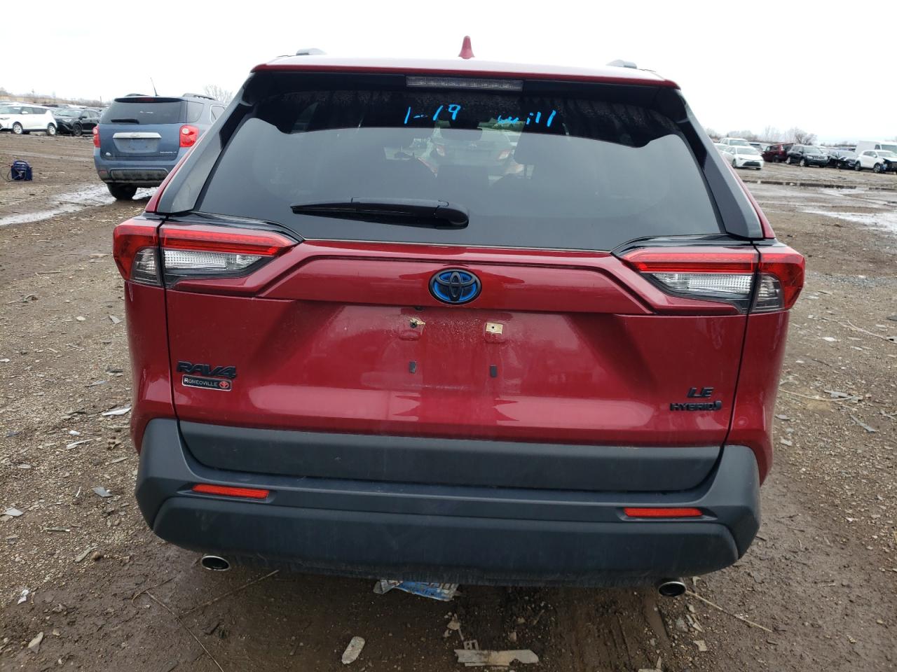 2022 TOYOTA RAV4 LE VIN:JTMMWRFV5ND146532